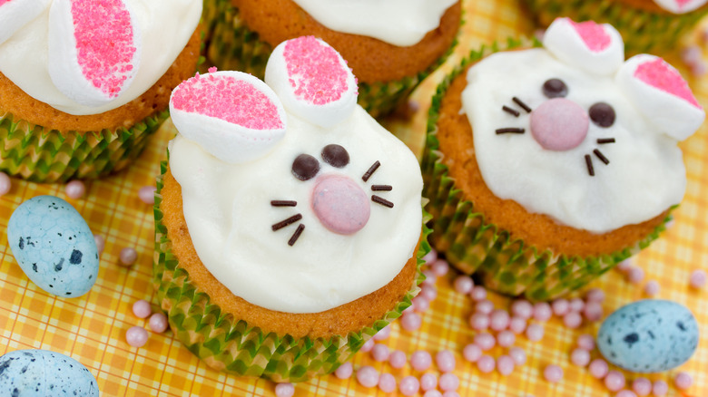 Bunny cupcakes